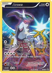 Arceus XY116 XY Black Star Promo Holo