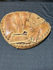 Vintage Wilson Duane Josephson A2573 Catcher Mitt Nylon Stitched USA