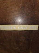 Reflective 6 Theres Only One Decal Vintage 4x4 Jeep Stickers Reflective 6 Theres Only One Decal Vintage 4x4 Jeep Stickers