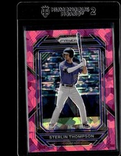 2023 Panini Prizm Pink Ice Prizms #153 Sterlin Thompson