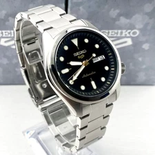 Seiko 5 Sports SKX Series SRPE57 Men's Watch 40MM Black Dial Automatic Watch