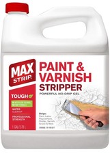 MAX Strip Paint & Varnish Stripper - 1 Gallon, Pro Strength, Gel Formula
