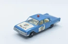Lesney Matchbox Blue Ford Fairlane Police No 55 England 1/64 Vintage Diecast