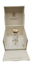 Vintage Nina Ricci L Air Du Temps Perfume Bottle w/ Doves & Box Empty Bottle