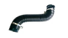 Black Induction Hose with Ram Ends 76mm Air Intake High Performance Ducting Kit