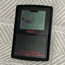 Vintage 1993 Tiger Electronics Caesars Palace Poker LCD Handheld Game Tested E4