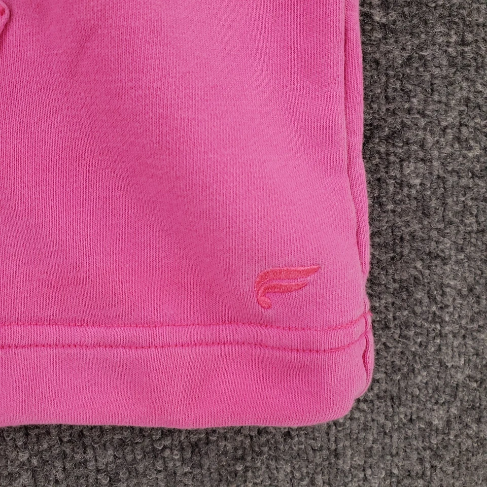 Fabletics Hoodie Womens M Medium Pink Year Round Terry Sleeveless Sweatshirt - Image 3 of 4