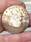 1 oz Silver Round .999 Merry Christmas Santa Clause Happy New Years