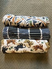 Pottery Barn Kids x West Elm Mid Century Safari Organic Cotton Muslin Swaddle