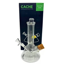MJ Arsenal 7" Cache Waterpipe with Affixed Jar 10mm Bowl