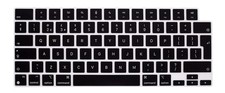 English Keyboard Cover Skin for MacBook 2024-2022 Air 13.6" 15" M3 M2 A3113/A...