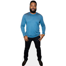 Malcolm-Jamal Warner (Blue Top) Mini Size Cutout