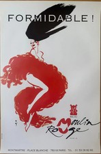 Gruau René Moulin Rouge (Neuf dans Boite Affiches Vintage 40x60 Offer