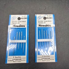 EZ Needles Counted Cross-Stitch Tapestry Size 24