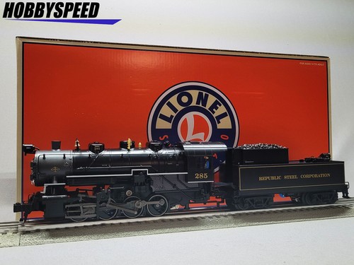 LIONEL REPUBLIC STEEL LEGACY 0-8-0 #285 MÁQUINA DE VAPOR CALIBRE O tren 2631220 NUEVO | Condition: New