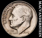 1947-D Roosevelt Dime- Scarce Better Date No Reserve #J5584