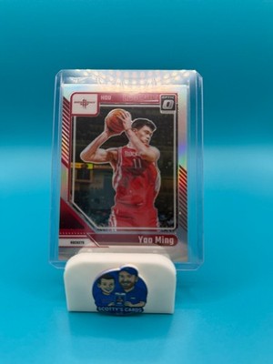 2024-25 Panini Donruss Optic Yao Ming #226 Legends Silver Holo Rockets HOF