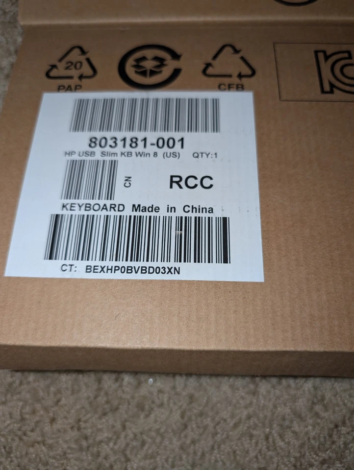 HP KU1469 SK2120 (803181001) Wired Keyboard (3) - Image 3 of 3