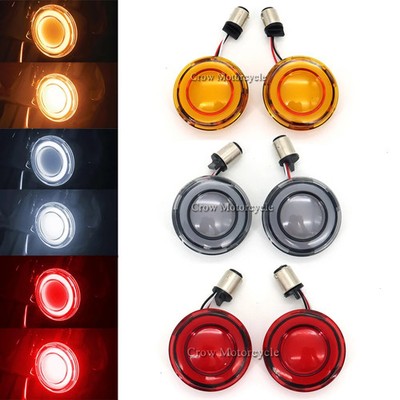 LED Vorder-Rückblinker für Harley Touring FLHTCSE Softail FLFB Dyna Sportster