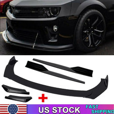 Front Bumper Lip Chin Spoiler Body Kit Splitter Side Skirt For Chevy Camaro Front Bumper Lip Chin Spoiler Body Kit Splitter Side Skirt For Chevy Camaro