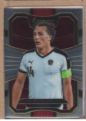 Julian Baumgartlinger 34 2017-18 Panini Select Terrace - Austria