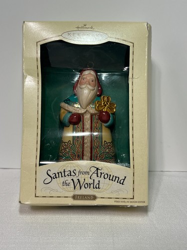 Hallmark Ornament 2004 Santas From Around The World  Ireland New In Box - Picture 1 of 8