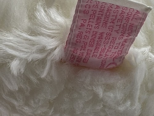 Peluche Russ Berrie GRANDE Pelusas Blancas Bebé Cordero 18” Peluche Juguete - Imagen 14 de 14