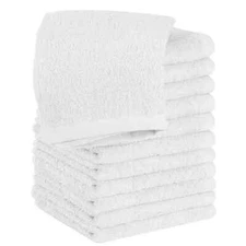 Linteum Textile (12 Pack,12x12 in)Premium Washcloths, Made from 100% Soft Cotton