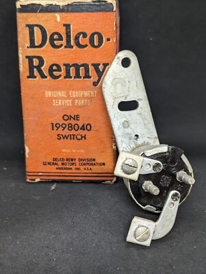 NOS 1953 1954 CHEVROLET NEUTRAL SAFETY & BACK UP SWITCH W/ POWER