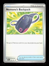 Nemona's Backpack 083/091 SV: Paldean Fates Pokemon tcg Card CB-1-9-D-25
