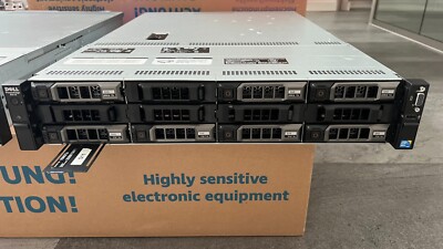 Dell PowerEdge R510 Server 64GB ECC 2x750W 2xCPU Xeon E5630 HWRAID 2U 2xRJ45