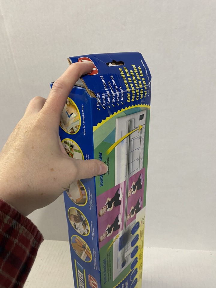 CraftLite Cutter, Paper Cutter with BuiltIn Backlight & Ruler, 6