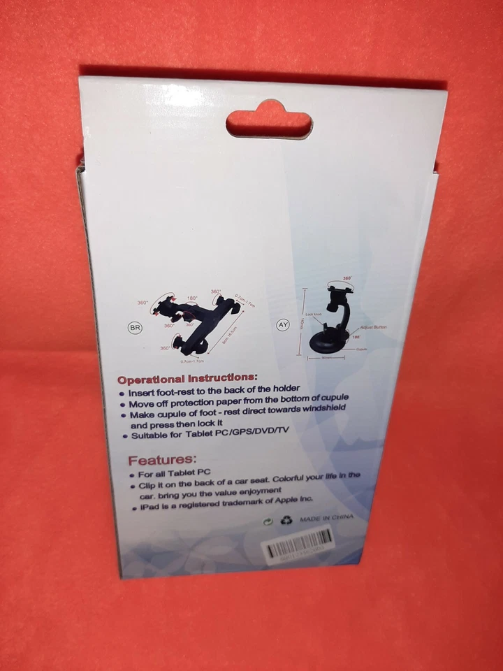 Brand New - Universal Tablet PC Holder Windshield and backrest mount - Image 4 of 4