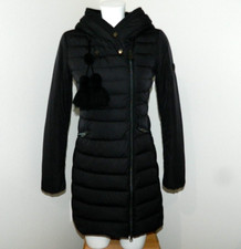 Peuterey Women's Black Seriola Slim Down Puffer Parka Us Sz 2 (eu 38)
