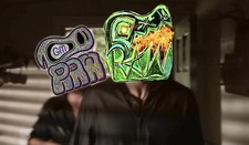 RAW HEADs #80 GMdoor 1of1 Digital Street Art Brut by RabidArtWork aka Roman Blat