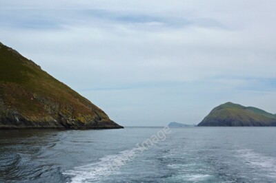 Foto 6x4 Ostküste von Inishnabro und die Blaskets Kilkeehagh links c2010