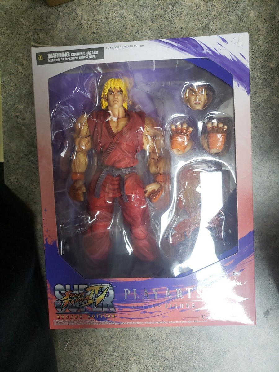 PLAY ARTS KAI- KEN Super Street Fighter IV Arcade Edition 8d | eBay
