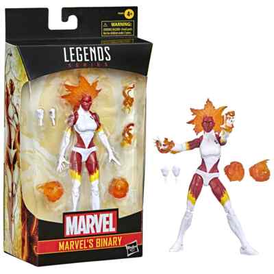 2022 Hasbro Marvel Legends Walgreens Exclusive BINARY 6'' Scale Action Figure