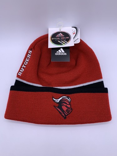 Adidas Rutgers University Red Beanie 