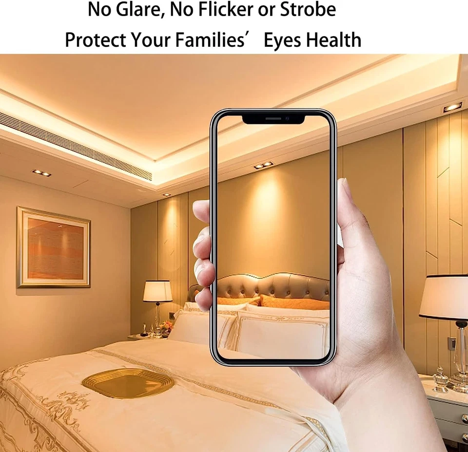 6 Pack MR16 Light Bulbs 35W 12V 2 Pin GU5.3 Base Dimmable, Spot Light Bulbs - Image 3 of 4