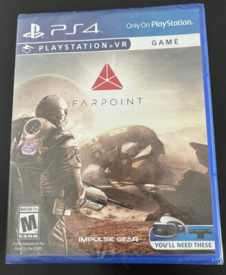 Farpoint (Sony PlayStation 4, VR, 2017) - FACTORY SEALED