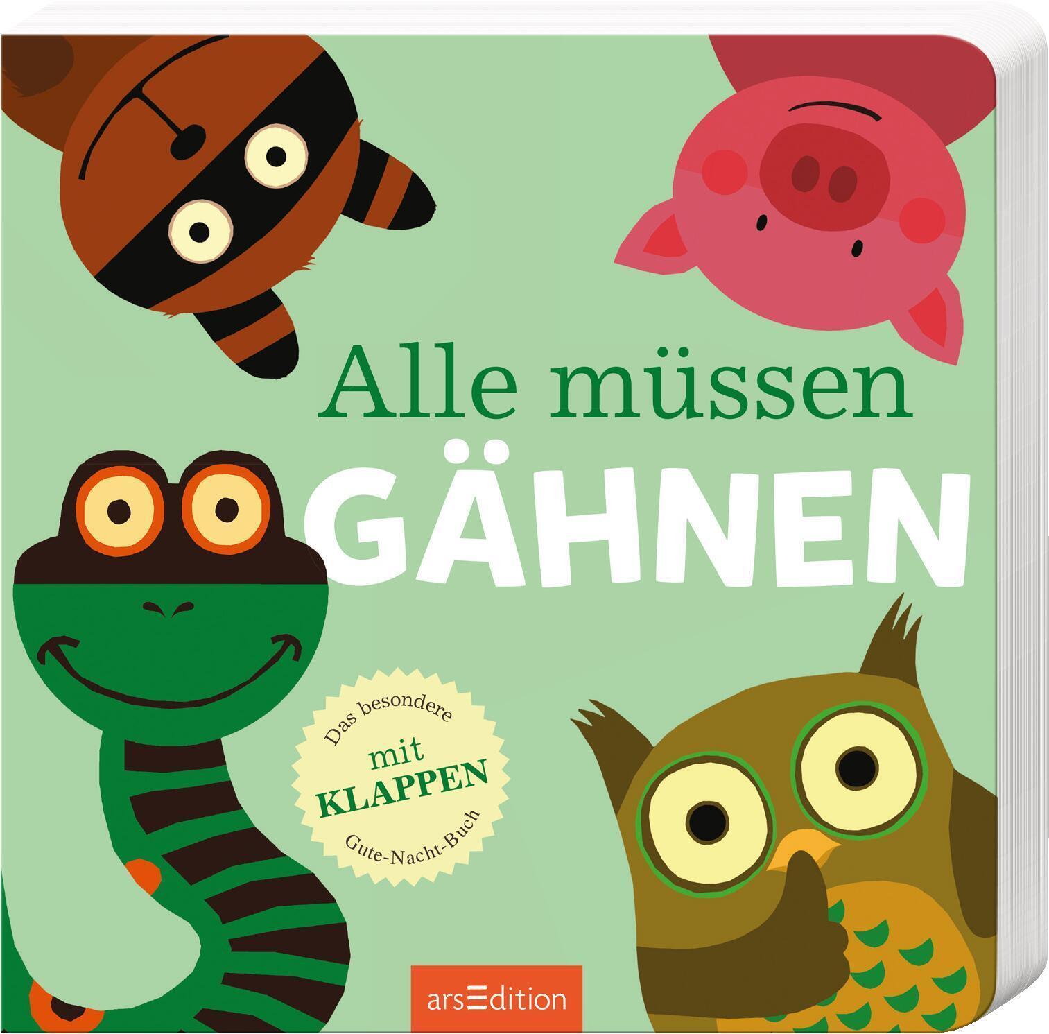 Thumbnail - Alle Müssen Gähnen | Maria Höck | Buch | Pappebuch Mit Klappen Und