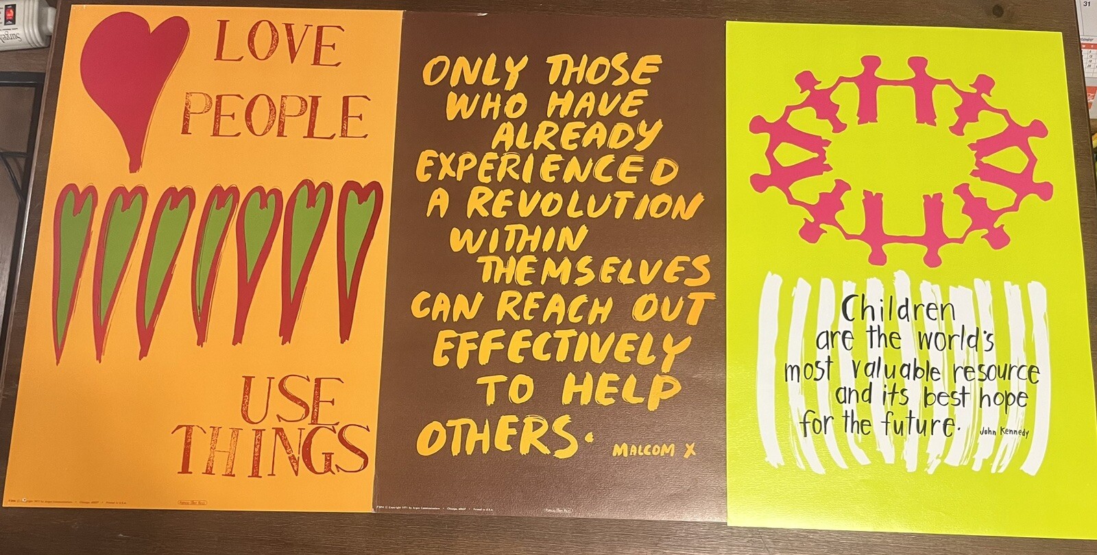 11 Vintage Argus Communications patricia ellen ricci 1970s Posters USA