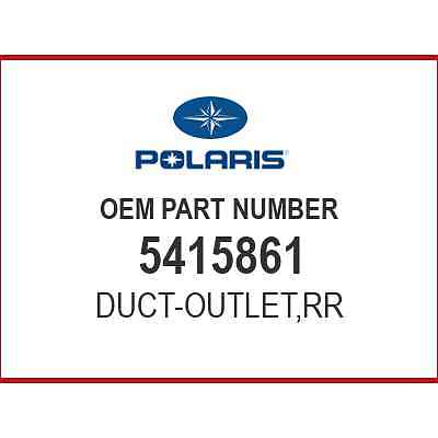 Polaris 2016-2020 Sportsman Duct Outlet RR 5415861 OEM for sale