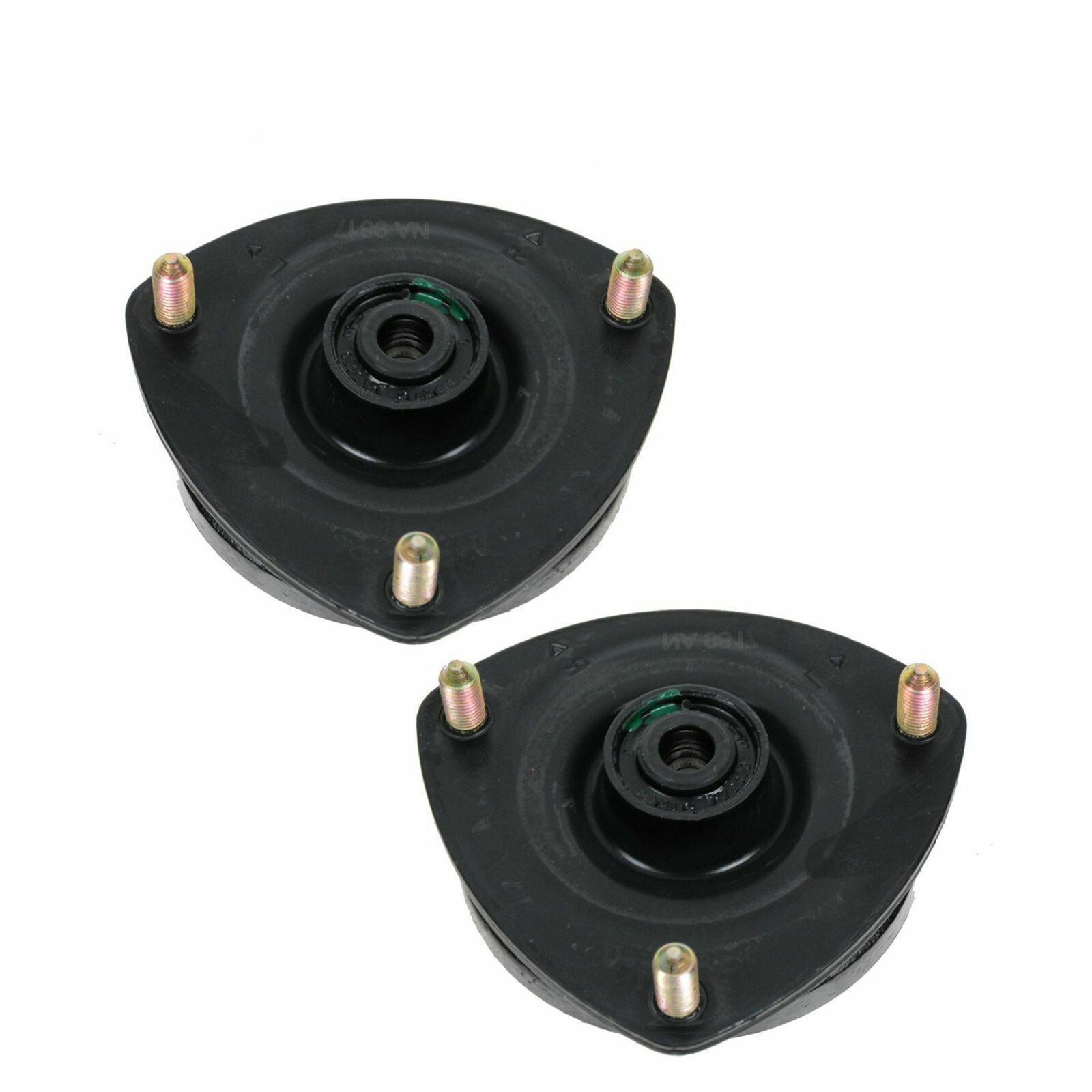 TRQ Rear Upper Shock Strut Mount Pair For Dodge/Chrysler - Compatible With Charger, 300, Challenger, Magnum