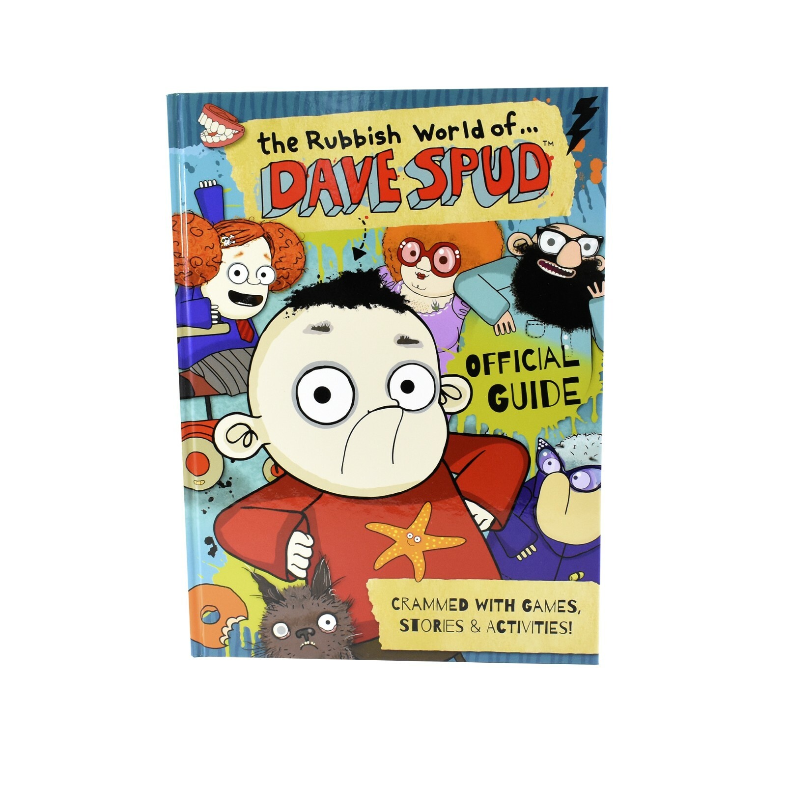 The Rubbish World of.. Dave Spud Official Guide By Dan Metcalf-Ages 7-9-Hardback