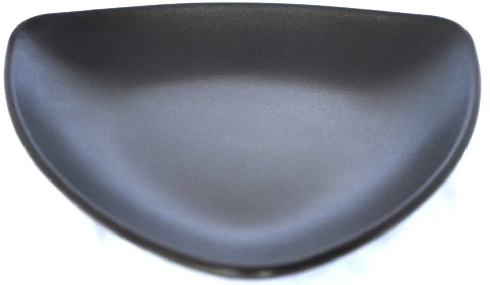 Thick Hard Melamine Plates Sushi Sashimi Dish 8” 9"  Triangle Shield Shape Black - Image 3 of 4