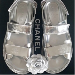 chanel footbed sandals