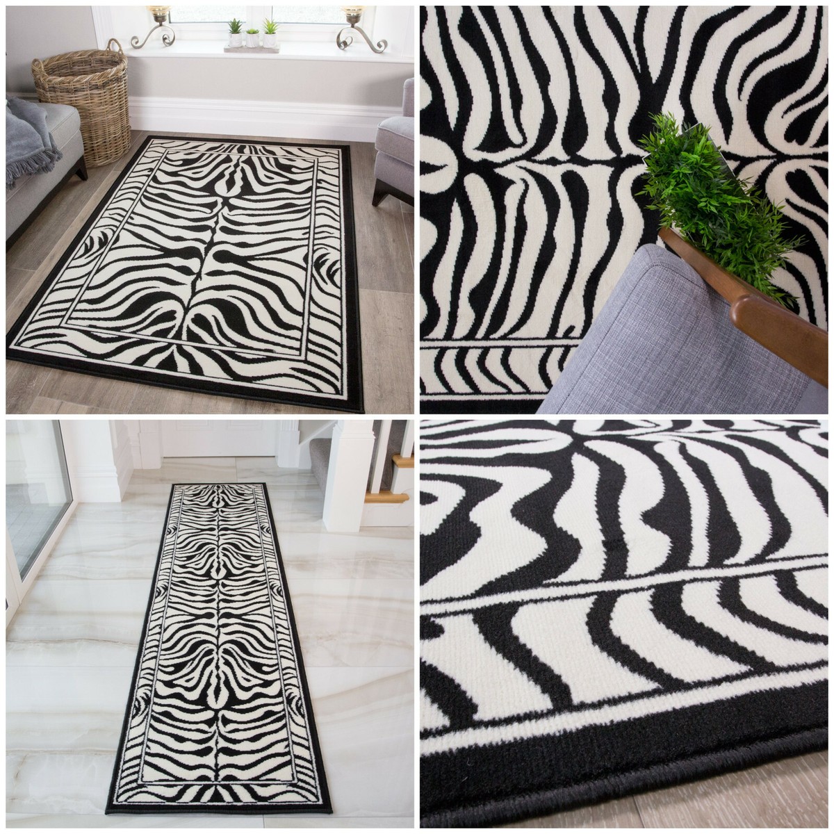 Berber Zebra Rug Zebra Rugs For Living Room Faux Zebra Rug | Adobe Interiors