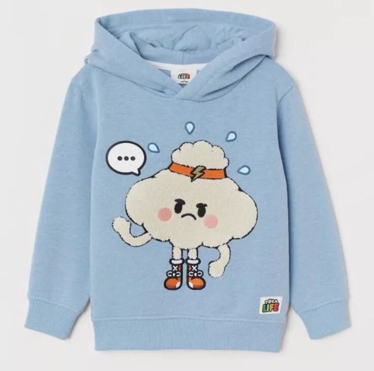 toca boca and gacha life | Kids Pullover Hoodie